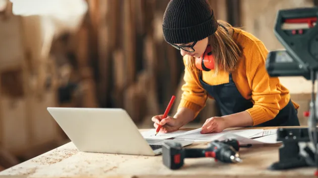 self employed worker