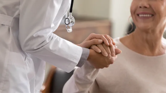 female patient and doctor 
