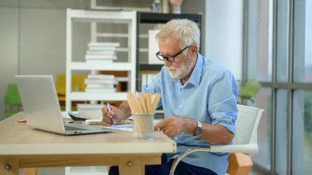 Mature office worker 