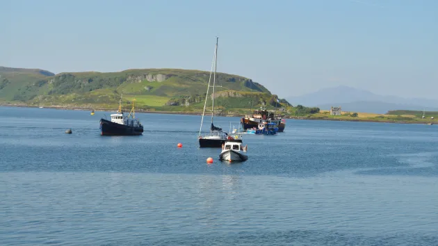 Boats int he sea