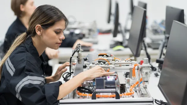 Female engineer