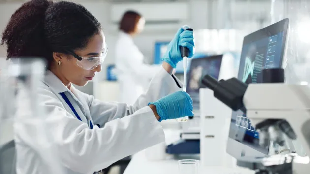 research staff in a lab