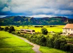 views over Llandudno Golf club 