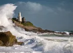Mumbles lighthouse, Swansea. 