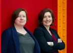 Nightingale HQ image of co-founders Ruth Kearney and Stephanie Locke
