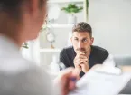 Person receiving counselling 