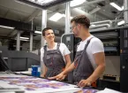 Printing machine operators 
