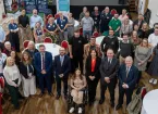 Trailblazer's scheme - Welsh Government’s Minister for Skills, Jack Sargeant, and the UK Government’s Under-Secretary of State for Wales Office, Anna McMorrin