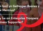 Pam bod yn Gefnogwr Busnes y Criw Mentrus?