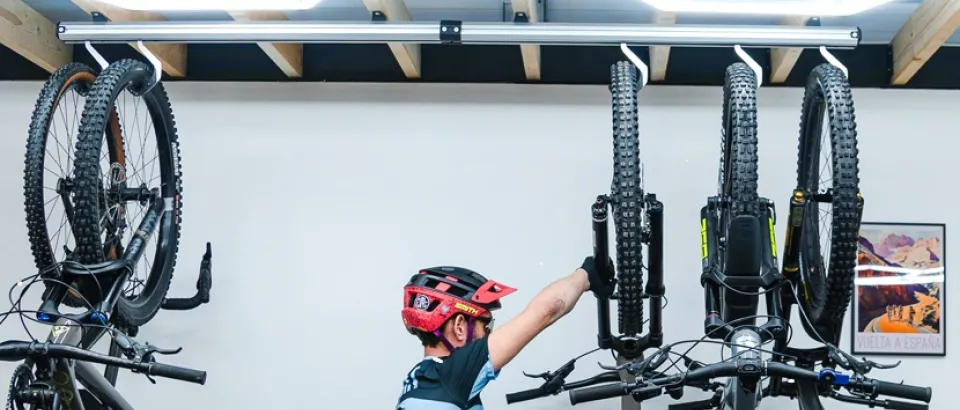 Stashed Bike system